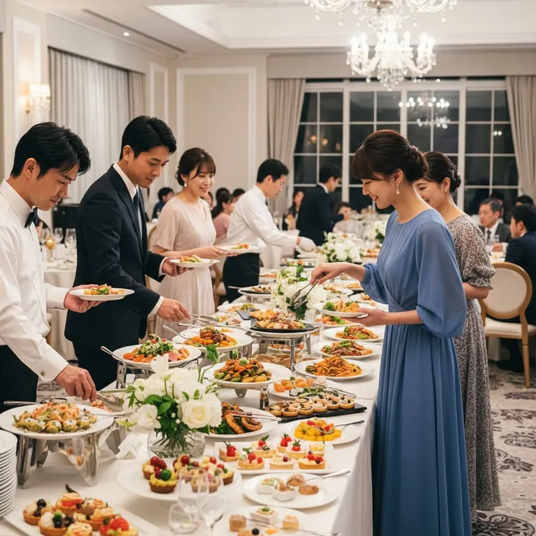 뷔페 예절과 음식 담는 순서, 결혼식 돌잔치 등 공공장소 뷔페에서 지켜야 할 기본 매너와 에티켓