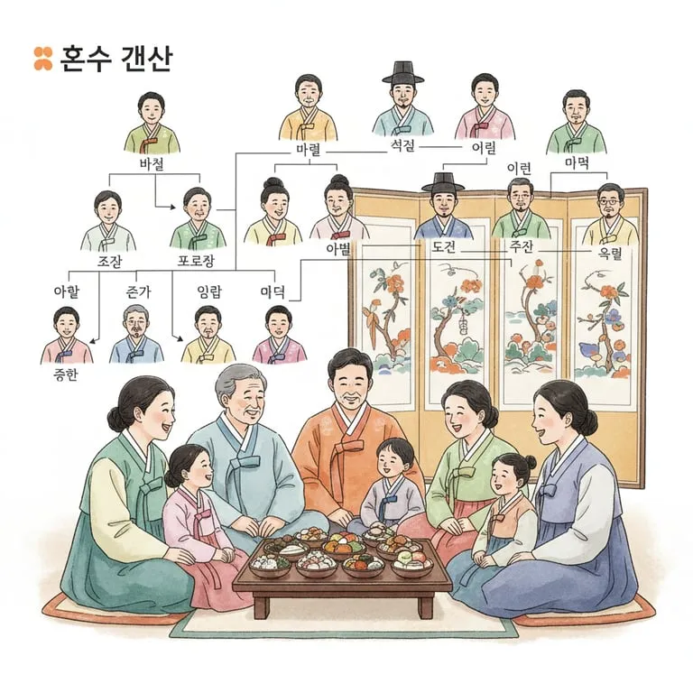 명절 필수 상식 친척 호칭 정리, 촌수 계산부터 헷갈리는 가족 호칭까지 이번 기회에 완벽 마스터하세요